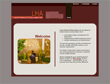 Tablet Screenshot of lholmesassociates.com